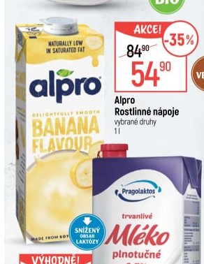 Alpro rostlinné nápoje