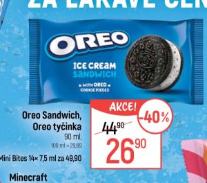 Oreo Sandwich, Oreo tyčinka