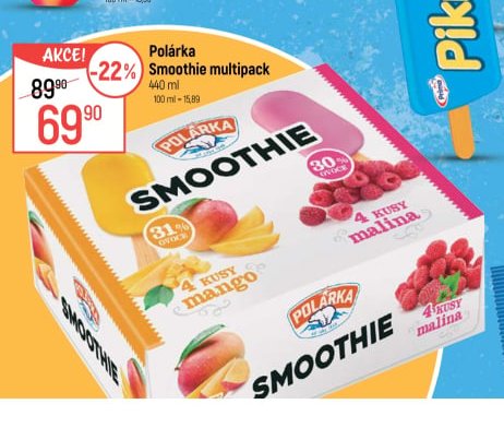 Polárka Smoothie multipack