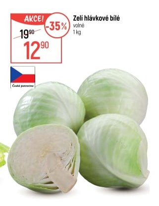 Zelí hlávkové bílé