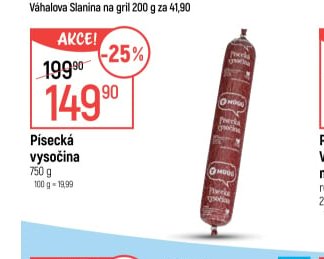 Písecká vysočina 750 g