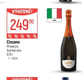 Cinzano Prosecco