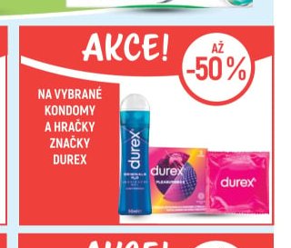 Durex kondomy a hračky