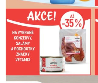 Vetamix konzervy, salámy a pochoutky