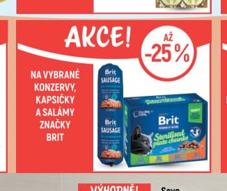 Brit konzervy, kapsičky a salámy