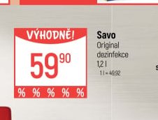 Savo Original dezinfekce