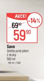 Savo čistič proti plísni