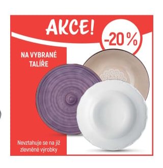 Talíře (na vybrané talíře -20%)