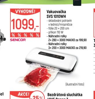 Vakuovačka SVS 1010WH