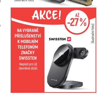 Příslušenství k mobilním telefonům značky SWISSTEN