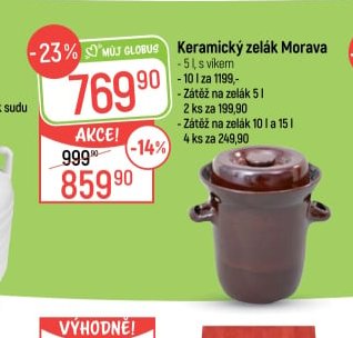 Keramický zelák Morava