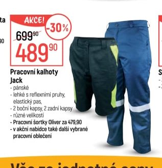 Pracovní kalhoty Jack