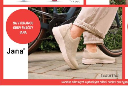 Na vybranou obuv značky Jana