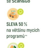 SLEVA 50 % na většinu mycích programů