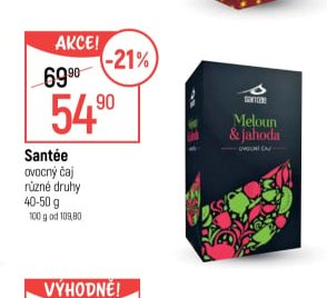 Santée ovocný čaj