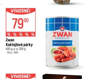 Zwan Koktejlové párky