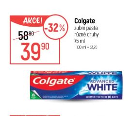 Colgate zubní pasta