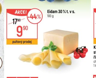 Eidam 30% t. v s.