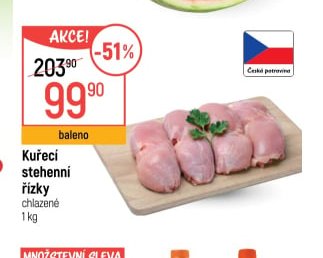Kuřecí stehenní řízky