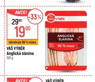 Váš Výběr Anglická slanina