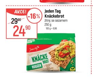 Jeden Tag Knäckebrot