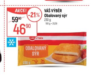 Váš Výběr Obalovaný sýr