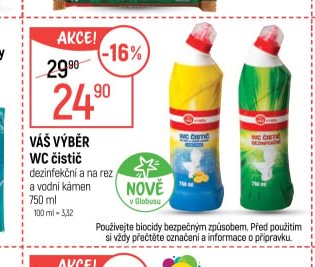 Váš Výběr WC čistič