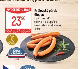 Královský párek Globus