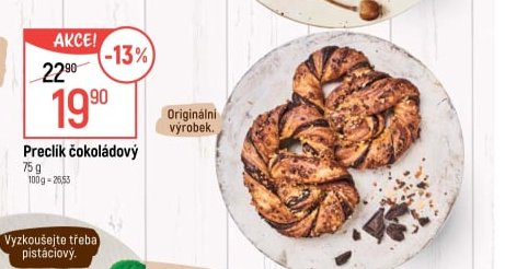 Preclík čokoládový