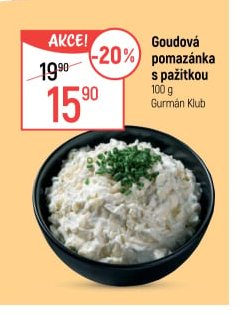 Goudová pomazánka s pažitkou