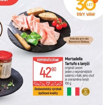 Mortadella Tartufo s lanýži