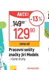 Pracovní sešity značky Jiri Models