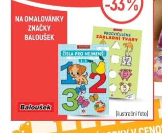 Omalovánky značky Baloušek