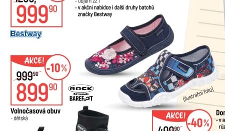 Volnočasová obuv dětská