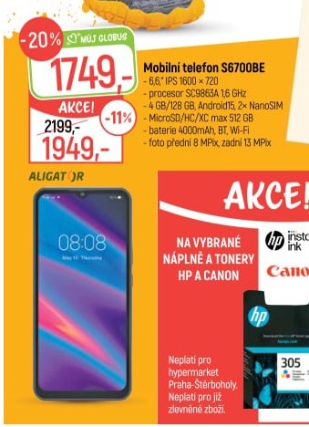 Mobilní telefon S6700BE