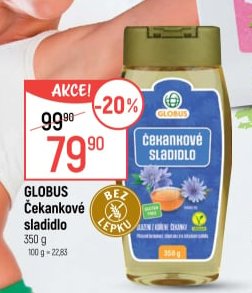 GLOBUS Čekankové sladidlo
