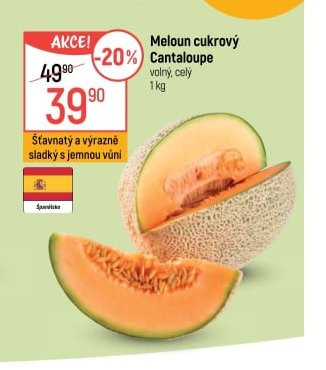Meloun cukrový Cantaloupe