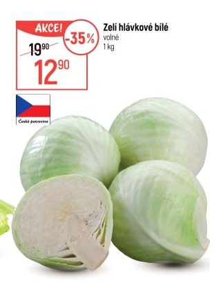 Zelí hlávkové bílé