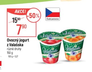 Ovocný jogurt z Valašska