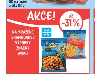 Bramborové výrobky značky Aviko