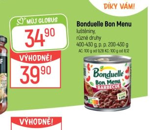 Bonduelle Bon Menu