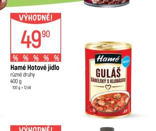 Hamé Hotové jídlo