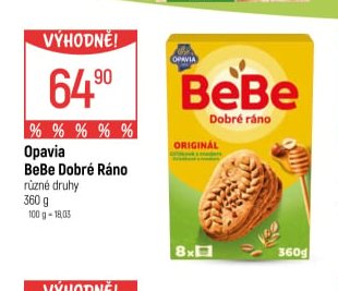 Opavia BeBe Dobré Ráno
