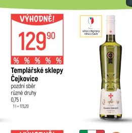 Templářské sklepy Čejkovice