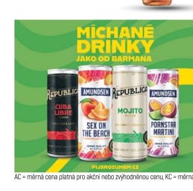 Republic míchané drinky
