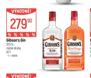 Gibson's Gin