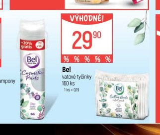 Bel vatové tyčinky