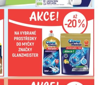 Glanzmeister prostředky na myčky
