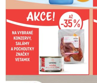 Vetamix konzervy, salámy a pochoutky