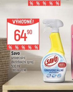 Savo univerzální dezinfekční sprej